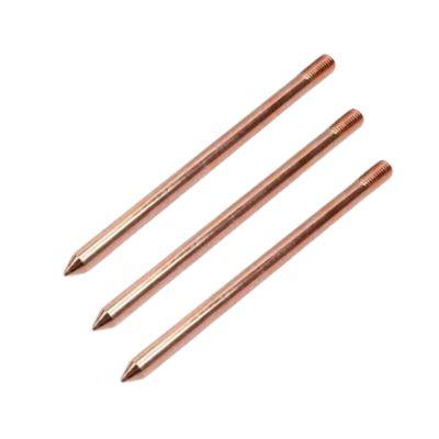 Threaded Copper Bonded Pipe Electrod