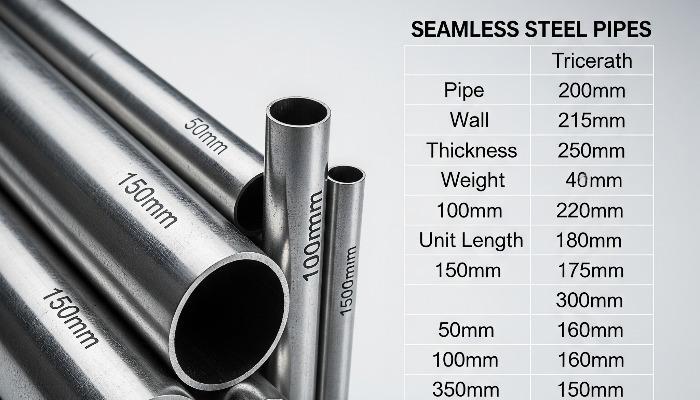 Seamless Pipes Weight Chart