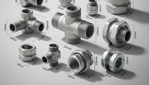 Tube Fitting Weight Chart in KG, MM, PDF 