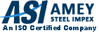 Amey Steel Impex Logo Amey Steel Impex Logo