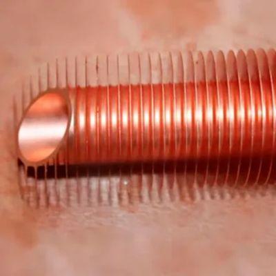 Helical C11000 Copper Fin Tube Helical C11000 Copper Fin Tube