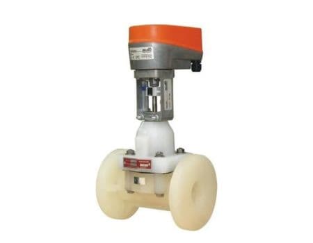 Actuated Pvdf Diaphragm Valve Actuated Pvdf Diaphragm Valve