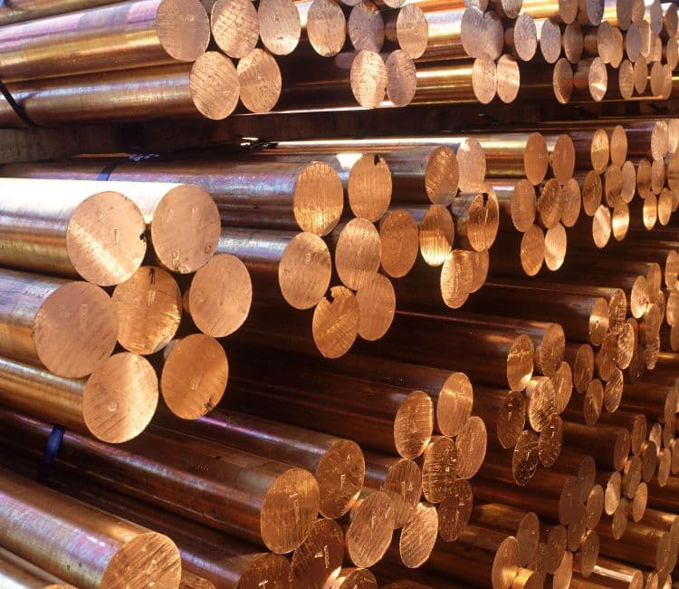 Aluminium Bronze Ca103 Round Bars Aluminium Bronze Ca103 Round Bars