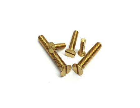 Brass Csk Slotted Screws Brass Csk Slotted Screws