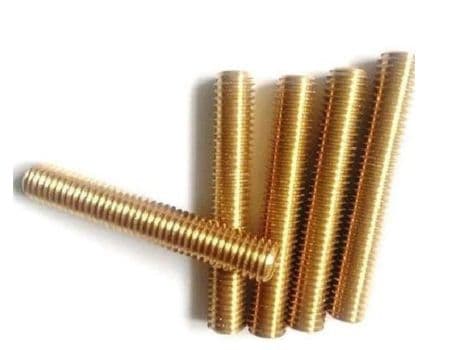 Brass Fully Threaded Studs Brass Fully Threaded Studs