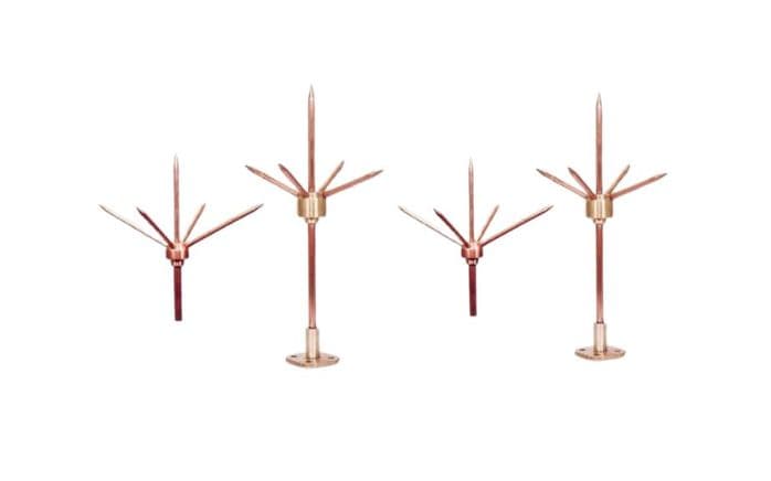 Copper Bonded Lightning Arrester Supplier In India Copper Bonded Lightning Arrester Supplier In India