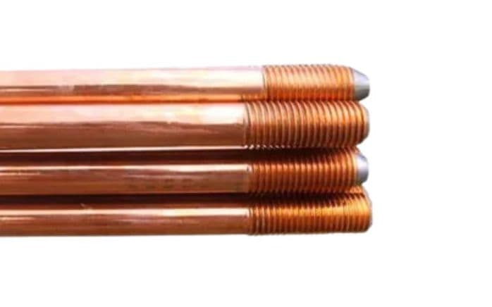 Copper Bonded Pipe Electrodes C10100 Etp Grades Tested As Per Is Iec Standards Earthing Protection Copper Bonded Pipe Electrodes C10100 Etp Grades Tested As Per Is Iec Standards Earthing Protection