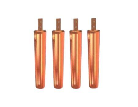 Copper Pipe Electrodes With Terminal Plate Copper Pipe Electrodes With Terminal Plate
