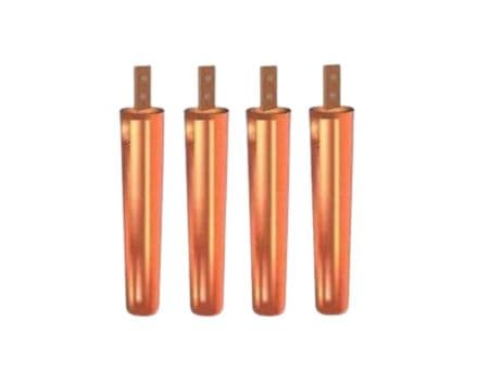 Copper Pipe Electrodes With Terminal Plate Copper Pipe Electrodes With Terminal Plate