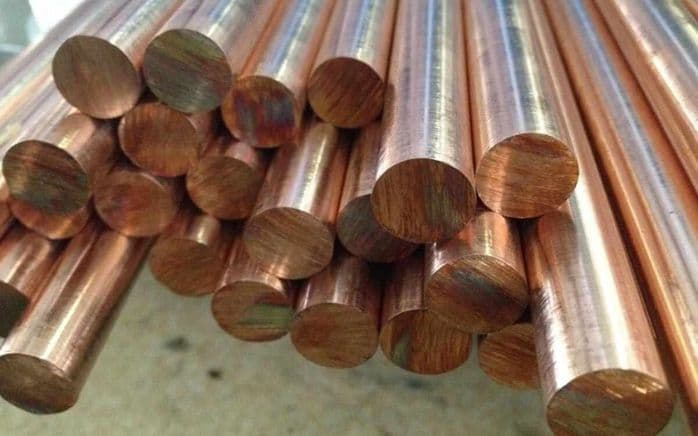 Cupro Nickel 90/10 Round Bar Cupro Nickel 90/10 Round Bar