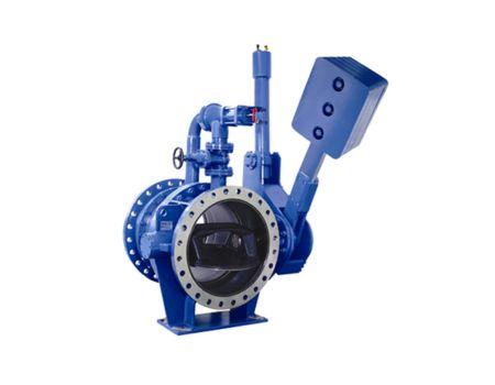 Double Eccentric (high Performance) Hydraulic Counterweight Butterfly Valve Double Eccentric (high Performance) Hydraulic Counterweight Butterfly Valve