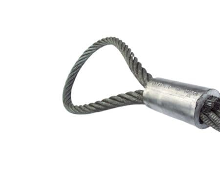 Eye & Eye Mechanically Spliced Wire Rope Slings Eye & Eye Mechanically Spliced Wire Rope Slings