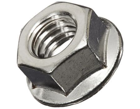 Galvanized Hex Flange Nuts Galvanized Hex Flange Nuts
