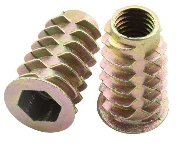 Hex Drive Threaded Insert Nut Hex Drive Threaded Insert Nut