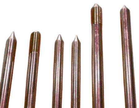 Hollow Copper Bonded Threaded Electrode Hollow Copper Bonded Threaded Electrode