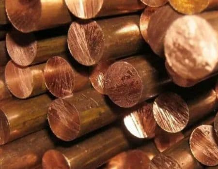 Hot Rolled Cupro Nickel 90/10 Round Bars Hot Rolled Cupro Nickel 90/10 Round Bars