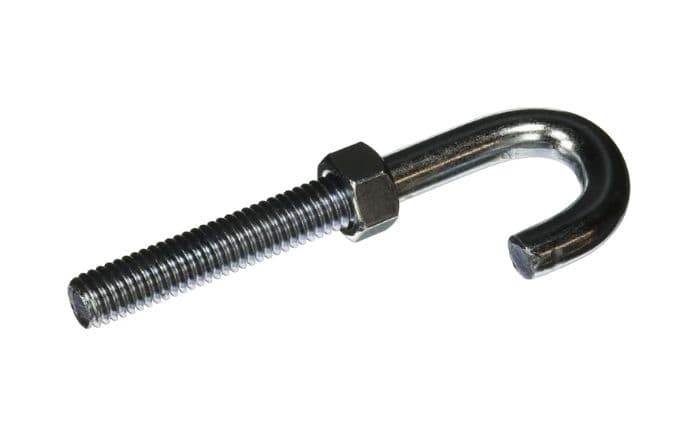 J Bolts, High Strength, Construction Grade J Bolts, High Strength, Construction Grade