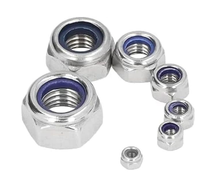 Nylock Self Locking Nuts Nylock Self Locking Nuts - Nylock_self Locking_nuts_manufacturer_in_india