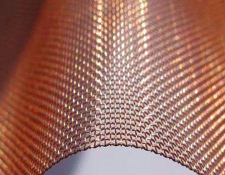 Plain Weave Copper Wire Mesh Plain Weave Copper Wire Mesh