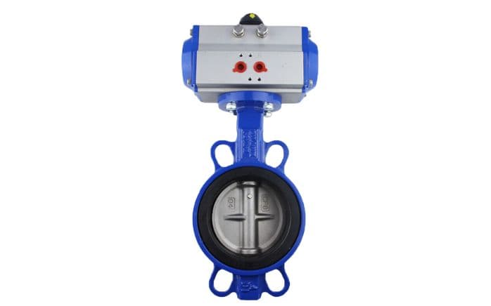 Pneumatic Butterfly Valve Pneumatic Butterfly Valve - Pneumatic Butterfly Valve Manufacturer & Supplier In India