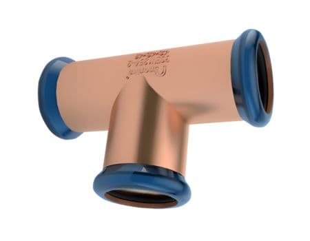 Press Fit Copper Tee Press Fit Copper Tee