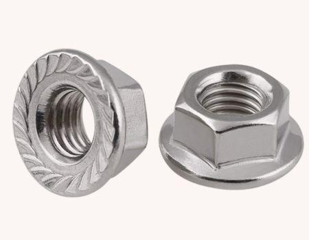 Serrated Hex Flange Nut Serrated Hex Flange Nut