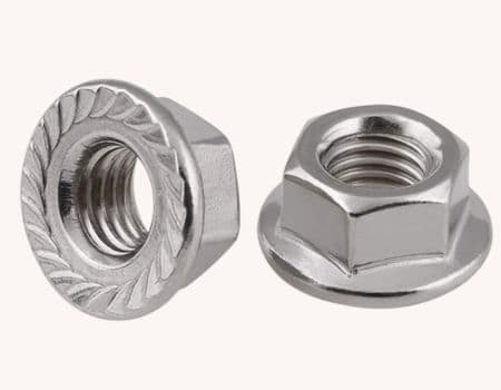 Serrated Hex Flange Nut Serrated Hex Flange Nut