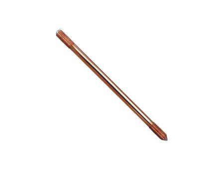 Single Ended Threaded Copper Earth Rods Single Ended Threaded Copper Earth Rods