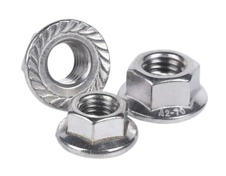 Stainless Steel 12 Point Flange Nuts Stainless Steel 12 Point Flange Nuts