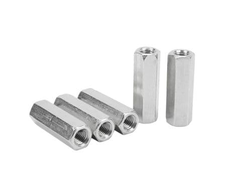 Stainless Steel Hex Coupling Nuts Stainless Steel Hex Coupling Nuts
