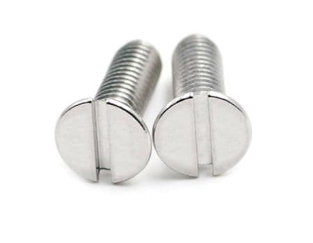 Stainless Steel Flat Slot Cap Screw Stainless Steel Flat Slot Cap Screw