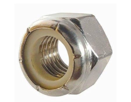 Stainless Steel Nylock Self Locking Nuts Stainless Steel Nylock Self Locking Nuts