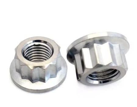 Standard 12 Point Flange Nuts Standard 12 Point Flange Nuts