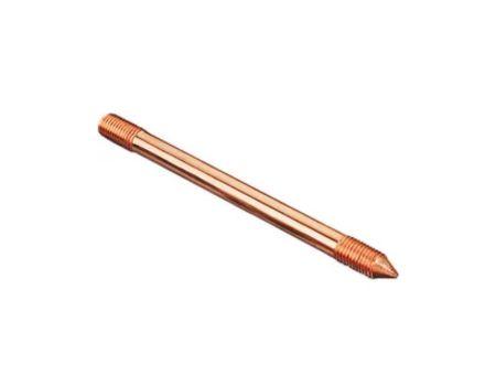 Standard Threaded Pure Copper Earth Rods Standard Threaded Pure Copper Earth Rods