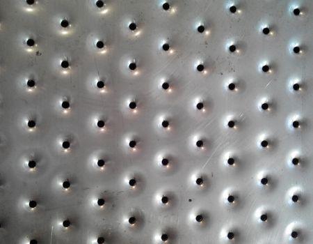 Sunken Embossed Perforated Sheet Sunken Embossed Perforated Sheet