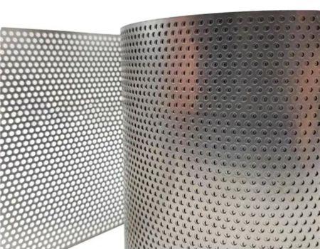 Titanium Perforated Sheet Filter Titanium Perforated Sheet Filter