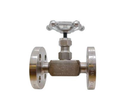 Two Way Flanged Needle Valve Two Way Flanged Needle Valve