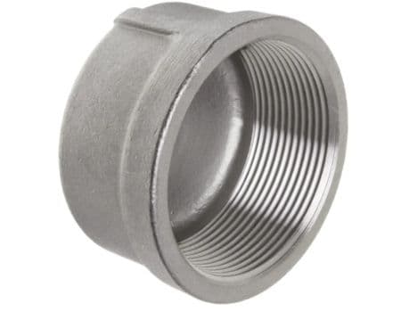 Threaded Stainless Steel End Cap Threaded Stainless Steel End Cap