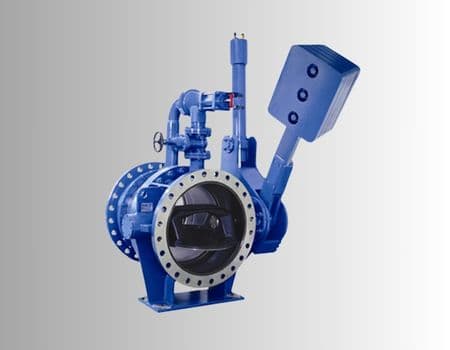 Wafer Type Hydraulic Counterweight Butterfly Valve Wafer Type Hydraulic Counterweight Butterfly Valve