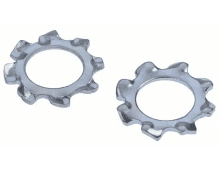 Zinc Plated External Star Washers Zinc Plated External Star Washers