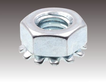 Zinc Plated K Lock Nuts Zinc Plated K Lock Nuts