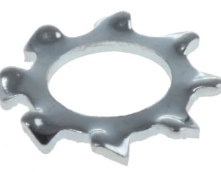 Zinc Plated External Star Washers Zinc Plated External Star Washers