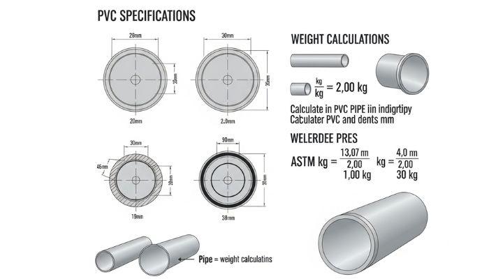 PVC Pipes Weight Chart in KG, MM, PDF PVC Pipes Weight Chart in KG, MM, PDF
