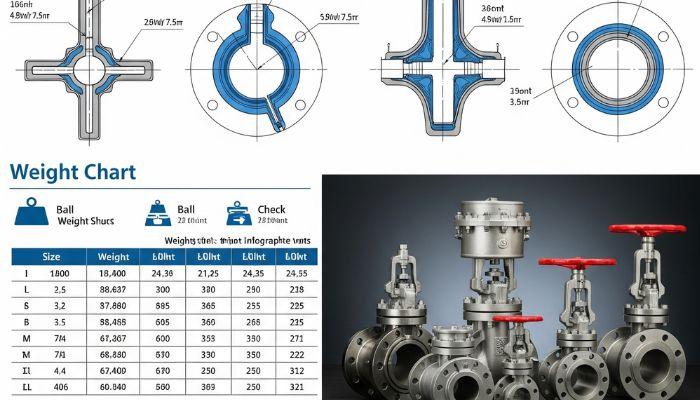 Valves weight chart in kg,mm,pdf Valves weight chart in kg,mm,pdf