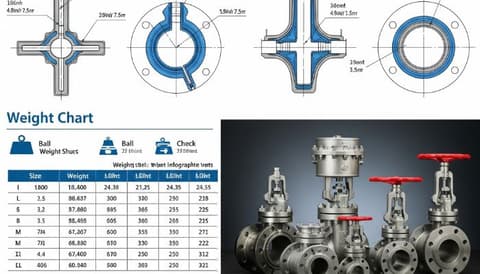 Valves weight chart in kg,mm,pdf Valves weight chart in kg,mm,pdf
